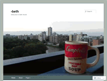 Tablet Screenshot of kathleenbeth.wordpress.com