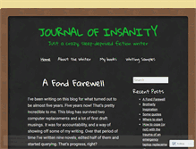 Tablet Screenshot of journalofinsanity.wordpress.com
