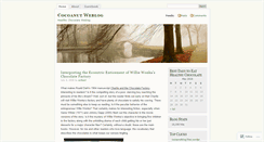 Desktop Screenshot of cocoanutblog.wordpress.com