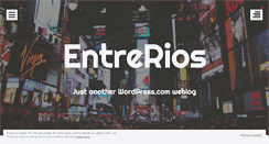 Desktop Screenshot of entrerios.wordpress.com