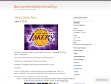 Tablet Screenshot of downtownindieblog.wordpress.com