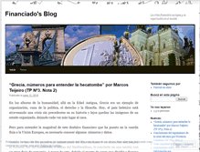Tablet Screenshot of financiado.wordpress.com