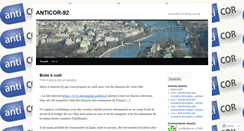 Desktop Screenshot of anticor92.wordpress.com