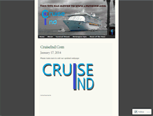 Tablet Screenshot of cruiseind.wordpress.com