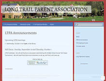 Tablet Screenshot of ltsparents.wordpress.com