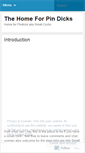 Mobile Screenshot of pindicks.wordpress.com