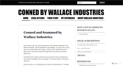 Desktop Screenshot of connedbywallaceindustriesltd.wordpress.com