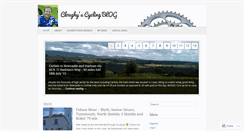 Desktop Screenshot of cloughycycling.wordpress.com