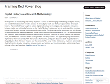 Tablet Screenshot of framingredpower.wordpress.com