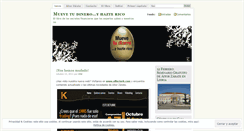 Desktop Screenshot of muevetudinero.wordpress.com