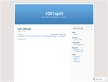 Tablet Screenshot of 1001spillespill.wordpress.com