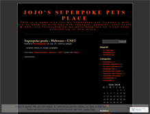 Tablet Screenshot of jetsgirlspet.wordpress.com