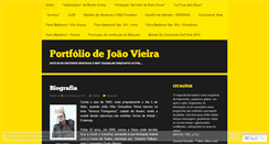 Desktop Screenshot of joaovieirarte.wordpress.com