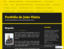 Tablet Screenshot of joaovieirarte.wordpress.com