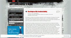 Desktop Screenshot of nottomcruise.wordpress.com