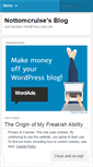 Mobile Screenshot of nottomcruise.wordpress.com