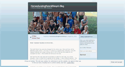 Desktop Screenshot of homeeducatingthesmithboys.wordpress.com
