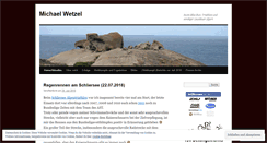 Desktop Screenshot of michaelwetzel.wordpress.com