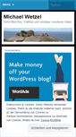 Mobile Screenshot of michaelwetzel.wordpress.com