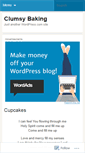 Mobile Screenshot of clumsybaking.wordpress.com