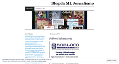 Desktop Screenshot of mljornalismo.wordpress.com
