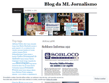 Tablet Screenshot of mljornalismo.wordpress.com