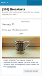 Mobile Screenshot of onebreakfastaday.wordpress.com