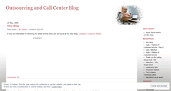 Desktop Screenshot of indiancallcenter.wordpress.com