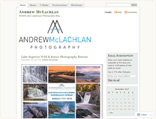 Tablet Screenshot of andrewmclachlan.wordpress.com
