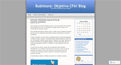 Desktop Screenshot of bubimora.wordpress.com