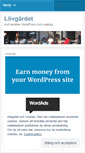 Mobile Screenshot of lovgardet.wordpress.com