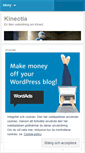 Mobile Screenshot of kinectia.wordpress.com