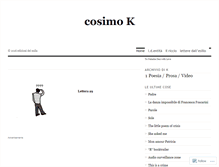 Tablet Screenshot of cosimok.wordpress.com