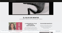 Desktop Screenshot of montsedekkers.wordpress.com