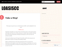 Tablet Screenshot of loasiscc.wordpress.com
