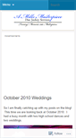 Mobile Screenshot of amillsmasterpiece.wordpress.com