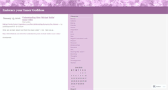 Desktop Screenshot of goddesspower978.wordpress.com
