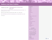 Tablet Screenshot of goddesspower978.wordpress.com
