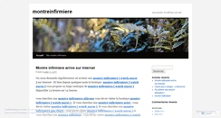 Desktop Screenshot of montreinfirmiere.wordpress.com