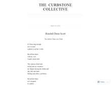 Tablet Screenshot of curbstonecollective.wordpress.com