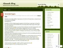 Tablet Screenshot of ahaaah.wordpress.com