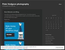 Tablet Screenshot of hodgy1.wordpress.com