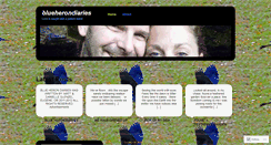 Desktop Screenshot of blueherondiaries.wordpress.com