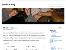 Tablet Screenshot of barties.wordpress.com