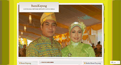 Desktop Screenshot of bumikayong.wordpress.com