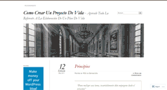 Desktop Screenshot of comocrearunproyectodevida.wordpress.com