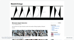 Desktop Screenshot of madeinvintage.wordpress.com