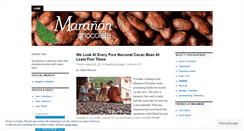 Desktop Screenshot of maranonchocolate.wordpress.com