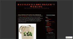 Desktop Screenshot of battlefieldblogger.wordpress.com