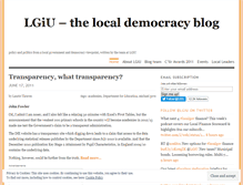 Tablet Screenshot of lgiu.wordpress.com